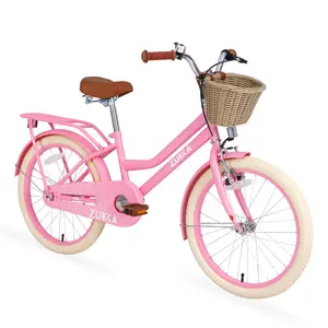 Multiple Colors,Girls Bike with Basket for 7-10 Years Old Kids,20 inch  wheel ,No Training Wheels Included