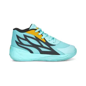PUMA Kids Boys Mb.02 Honeycomb  Basketball Sneakers Shoes - Blue