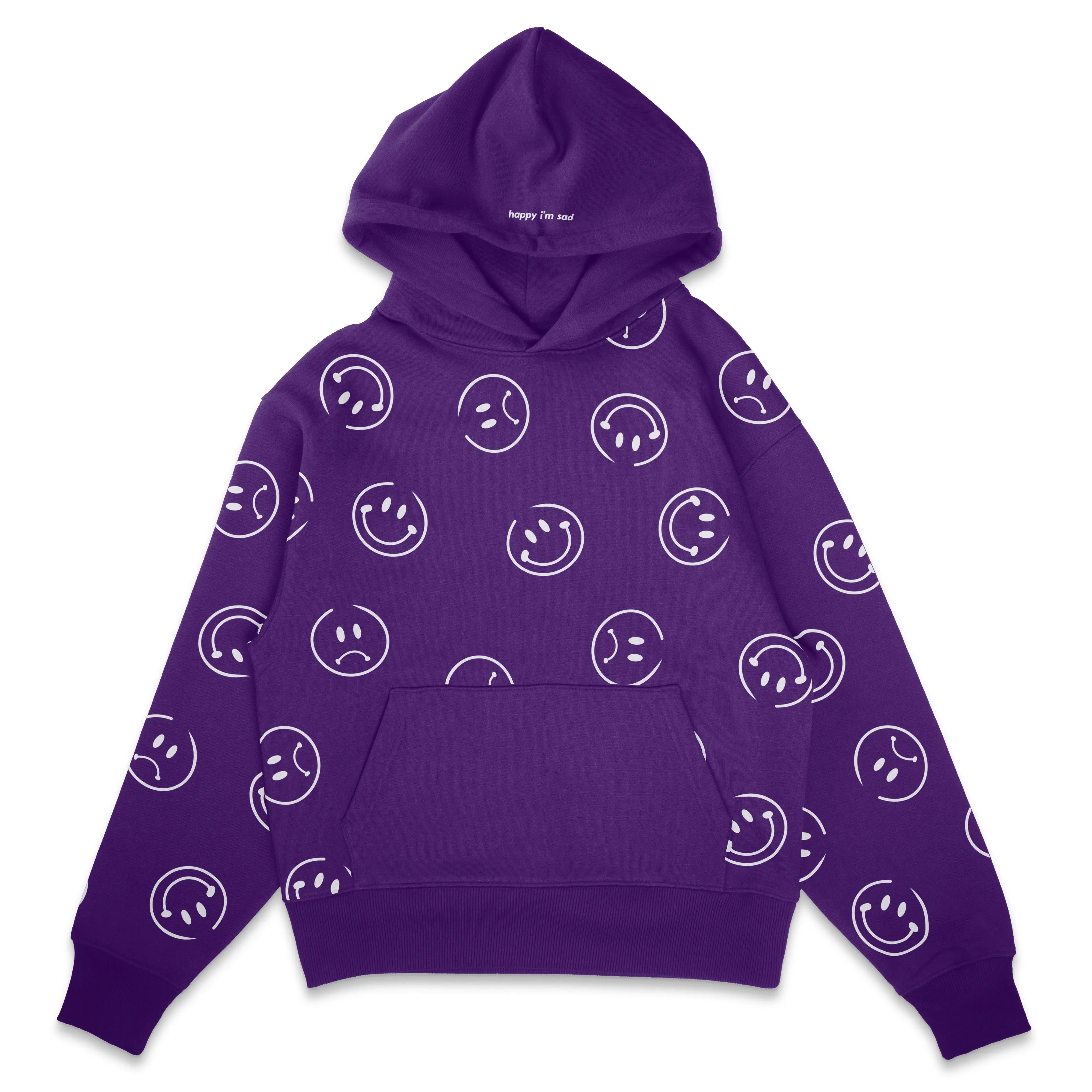 Mixed Emotions Hoodie - Purple