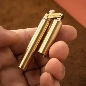 Mini Nunchaku Retro Windproof Kerosene Flame Lighter