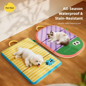 New all-season pet mat, double-sided, foldable, with handle, suitable for dogs and cats