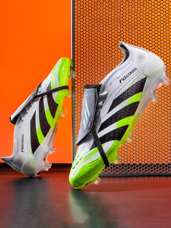 Men's and Women's Collared Football Shoes, Long Stud Soccer Cleats, Adult Lawn Training Sports Shoes, Football Field Boots, Turf Shoes, Comfortable Durable Design