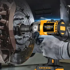 YUNXI Next-Gen Cordless Impact Wrench Kit 2026 Brushless Lithium-Powered with Sockets for Master Car Fixes& Stubborn Bolts Perfect Gift for Handymen high 350N/m torque power impact driver maintenance tool Heavy Duty power tools impact wrench