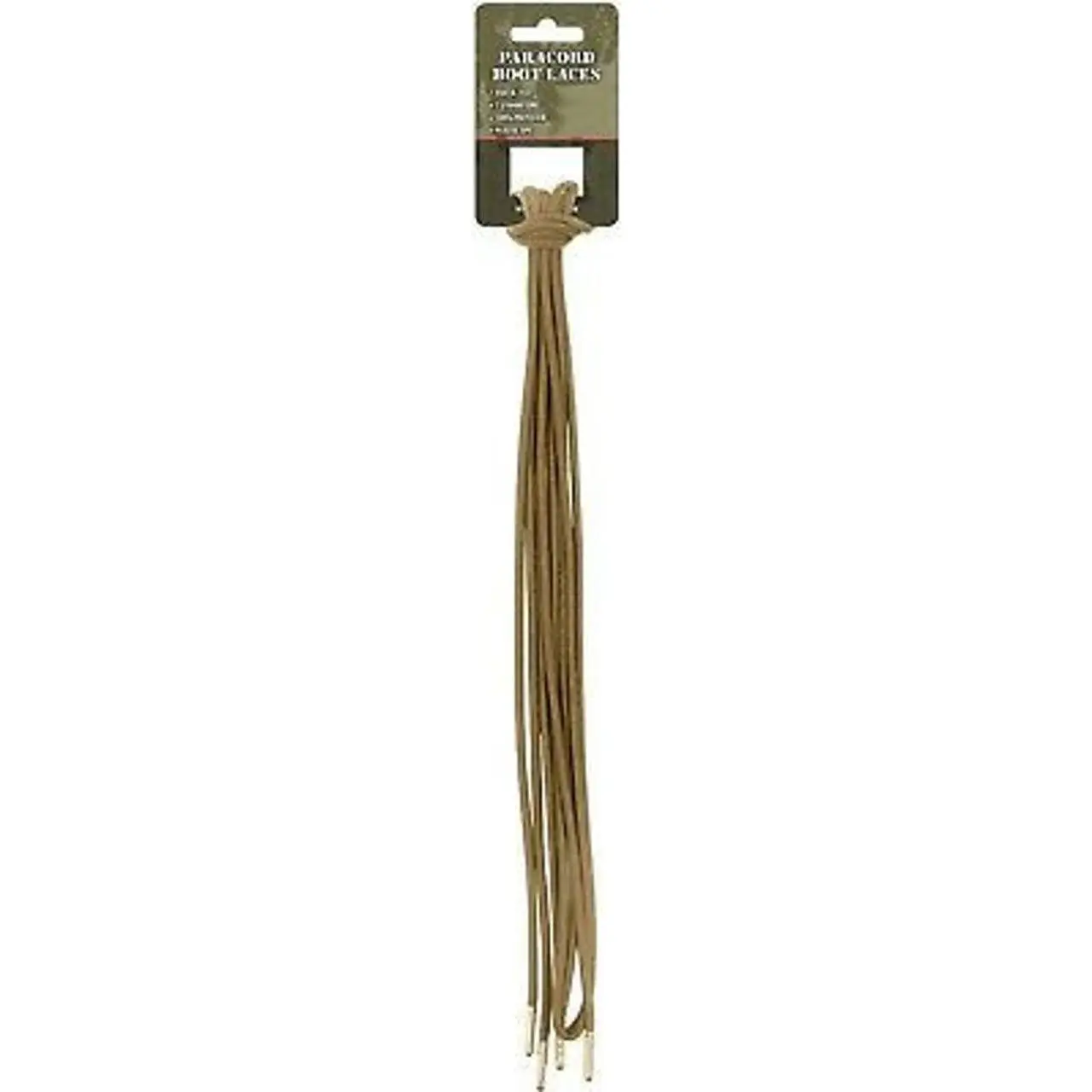 Desert Tan Tactical Paracord Laces for Boots Shoes Military Army Beige Khaki