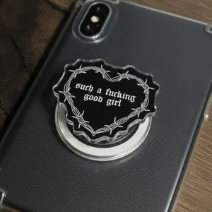 Such A F*cking Good Girl MagSafe Kindle Grip, Funny Book Lover Phone Holder, Magnetic Reading Accessory For Kindle & iPhone, Cute Gift For Readers