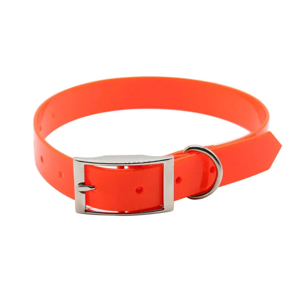HIGHLY VISIBLE PET COLLAR FOR SMALL AND MID SIZED DOG WATERPROOF EASY TO CLEAN HIGH QUALITY