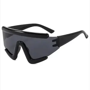 Personalized Large Frame Cycling Sunglasses - Unisex Protection Sports Eyewear, Windproof, Anti-Glare, UV400 UVA/UVB Protection for Running & Outdoor Adventures, Uv400 Sports Eyewear,summerwins,father'sdaygifts,campingessentials,campinggear