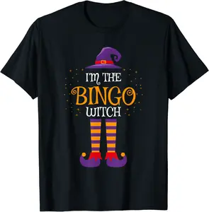 I’m The Bingo Witch Halloween Family Matching Group Costume T-Shirt - Jacquelinec Shop 88B0CK64H3HF