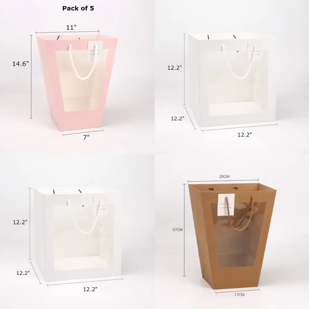 Pack of 5, Bags, Various Styles