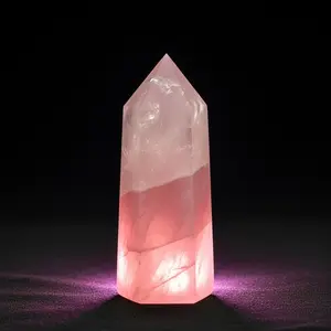 Rose Quartz Tower crystals for