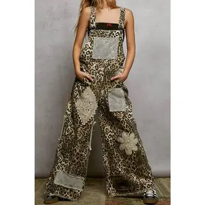 Camo Leopard Overalls