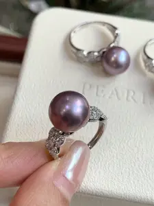 Freshwater Edison Pearl Purple 11–12 mm