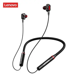 Lenovo HE05 Pro Wireless Bluetooth Neckband In-Ear Headphones with Built-in Microphone, Magnetic Design, Comfortable Fit, Audio Headset for Music, Calls & Sports