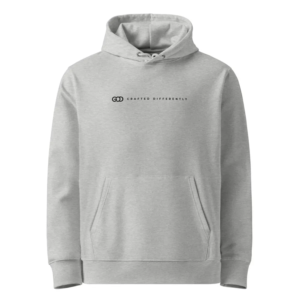 Crafted Differently Unisex Essential Organic Hoodie