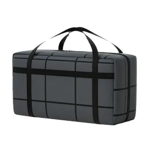 Large Capacity Foldable Storage Bag for Home Use, Storage Organizer Bag, Organizes Clothes and Blankets, Portable and Durable Moving Storage Solution