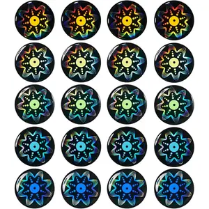 18 Pieces Emf Stickers Emf Blocker for Cell Phone Radiation Equipment Neutralizers Devices Accessories for Laptops Computers(Halloween Pumpkin)