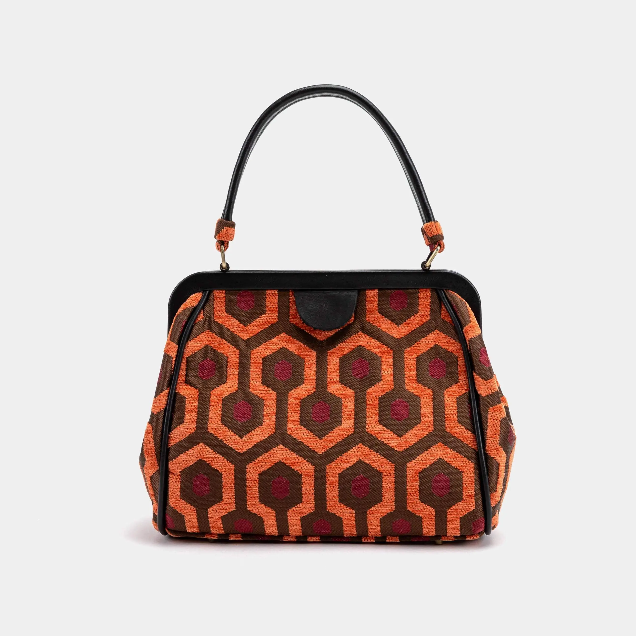 "The Shining" Overlook Hotel Alma Satchel Casual Fashion Bag Genuine Leather Handbag