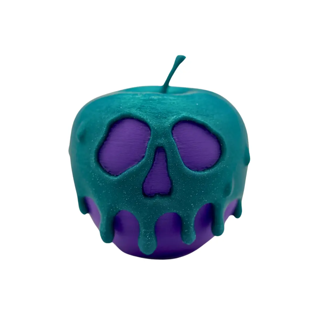 TinyBrights Sparkly Poison Apple Light: Evil Queen Whimsical Halloween Decor by Chronic Concepts