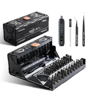 Electric Screwdriver Set, 18-In-1 Cordless USB Rechargeable Screwdriver, 3 Torque Settings, Max Torque 0.3 Nm, Repair Tool Kit for Phone/laptop/computer/camera/watch