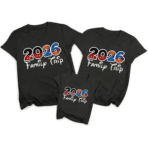 Family Vacation Matching Shirts 2026 Magical Family Matching Outfits Cute Magical Summer Trip Clothes