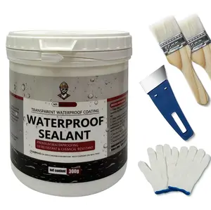 Transparent Waterproof Coating, Invisible WaterproofAgent ，Transparent Waterproof Sealan, Indoor & Outdoor Waterproof Coating 17.5oz