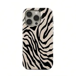 Zebra Print Phone Case – Bold black and white stripes, compatible with iPhone 17/16/15/14/13/12/11, with a gentle style, making it a perfect gift for friends, family, or yourself.