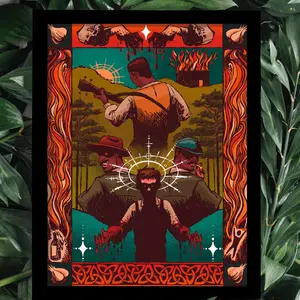 Sinners Inspired Art Print Poster, Movie Poster, Sinners, Gift For Fans