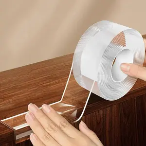 118-Inch Edge Protector for Baby Safety, Soft Transparent Furniture Corner Guard, Cabinet Door Bumper, Wall Protection, 2-Inch Wide