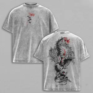 Ken Kaneki Tokyo Ghoul T-Shirt – Anime Vintage Washed Oversize Tee Heavy Cotton Unisex Retro Manga Streetwear Graphic Top Special Limited Fans Edition Tokyo Ghoul anime merchandise