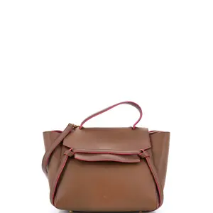 Pre-owned Celine Leather Top Handle Bags Belt Bag Calfskin Mini by Rebag