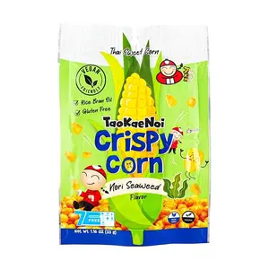 Tao Kae Noi Crispy Seaweed Corn Snacks, Original Flavor, 33g - Gluten-Free, Vegetarian, Non-GMO
