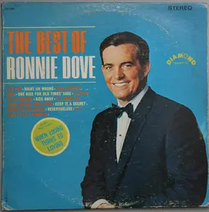 Ronnie Dove - The Best Of Ronnie Dove (1966, Diamond Records Inc) VG+/VG+