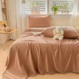 3pc High-Density Dual-Layer Bedding Set, Soft and Breathable, Suitable for All Seasons, Ideal for Bedroom and Guest Room