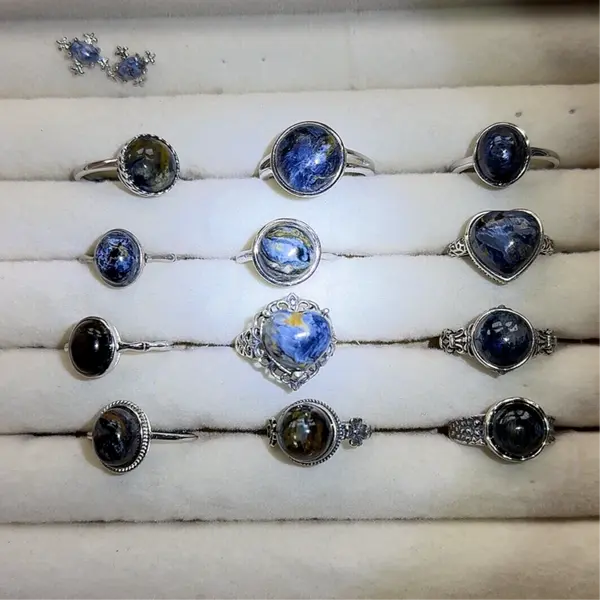 [Quick sale] Sliver Jade Rings