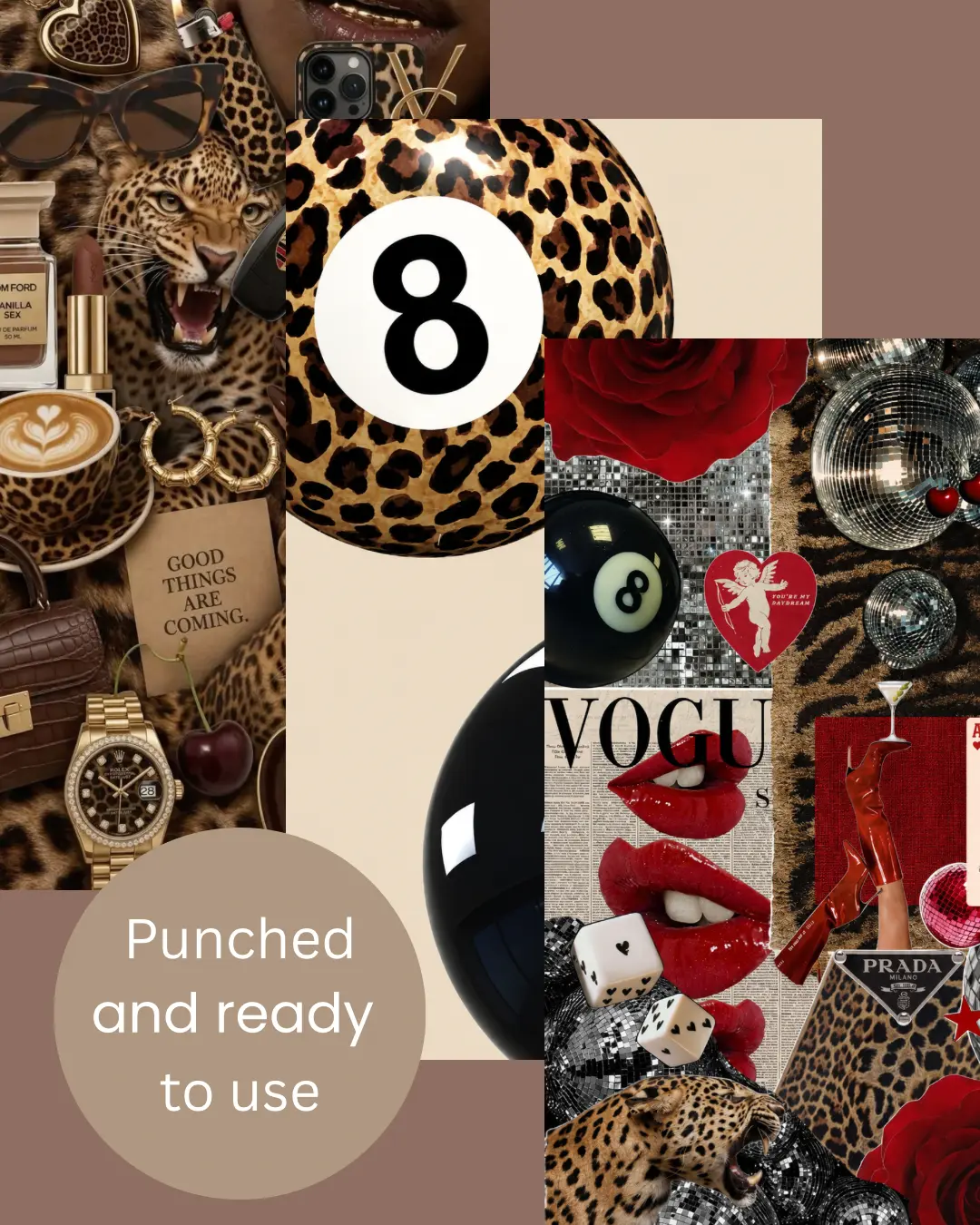TABS Planner Insert Bundle with tabs dividers set of 3