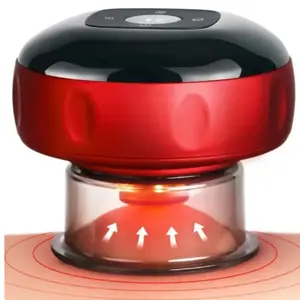 Smart Vacuum Cupping Massager, 6-level Adjustable Electric Heating Massage Cupping Machine, Body Massage Tool Relaxation Aid for Efficient Muscle Relaxation