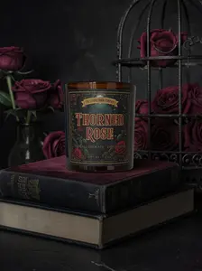 Thorned Rose - Bookish Candle