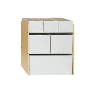 Sprouts Multibin Toy Storage Solution - Durable Kids Organizer with Bins