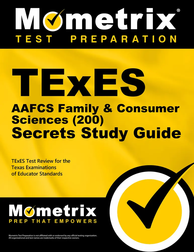 USED Book - TExES Aafcs Family & Consumer Sciences (200) Secrets Study Guide: TExES Test Review for the Texas Examinations of Educator Standards by TExES Exam Secrets Test Prep Team (Paperback) - english