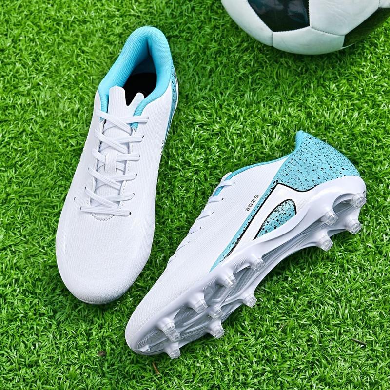Mens Soccer Cleats Womens Indoor Soccer Shoes Wide Baseball Turf Shoes Adult Youth Rugby Shoes Big Boys Small Spikes AG TF Football Boots