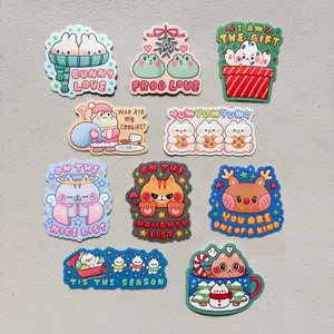 StickyRiceCo Christmas and Holiday 2024 Heavy Duty Waterproof Vinyl Diecut Stickers
