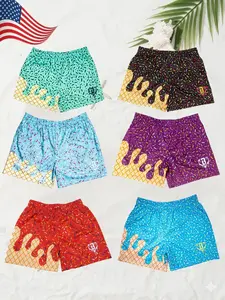Baseball Lifestyle 101 Ice Cream Shorts – Summer Athletic Mesh Shorts  Fun Baseball Streetwear Performance Shorts