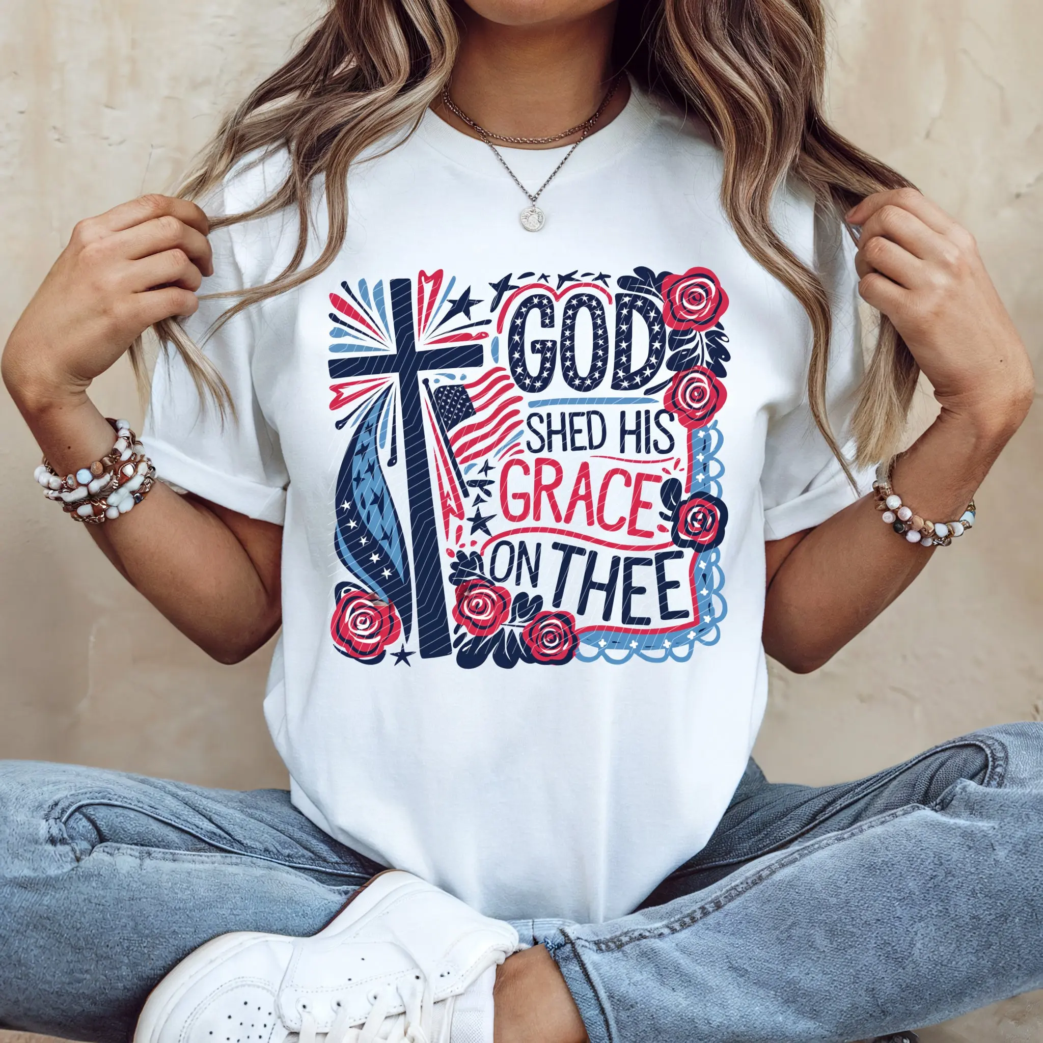 God Shed His Grace On Thee DTF Transfers - THIS IS NOT A SHIRT