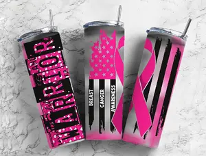 Cancer Awareness  20oz skinny Tumbler