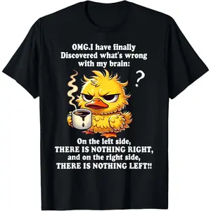 OMG, I have finally discovered what's wrong with my brain T-Shirt summer graphic tees