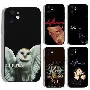 Band D-Deftones  Phone Case For Apple iPhone 17,17e,16e,16,15,14,13,12,11,XS,XR,X,8,7,Pro,Max,Plus,mini Silicone Black Cover