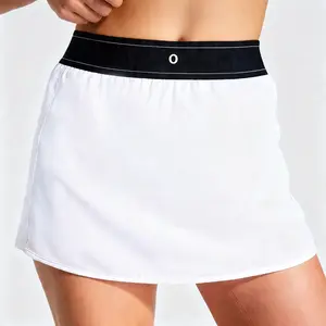 Quick-drying tennis skirt, outdoor yoga short skirt, cool, sun-proof and anti-glare, comfortable and casual sports short skirt