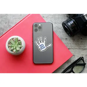 Abeg Make Steady Bubble-free stickers