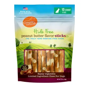 Canine Natural Hide Free Variety Dog Chew Sticks
