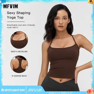 MFVIM Solid Wireless Female Workout Bra - Quick-Dry, Breathable Sports Vest for Yoga, Indoor-Outdoor Activities, Women's Athletic Apparel, Workout Bras